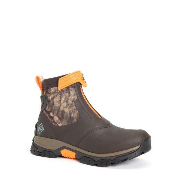 APEX MID ZIP brown/mossy oak