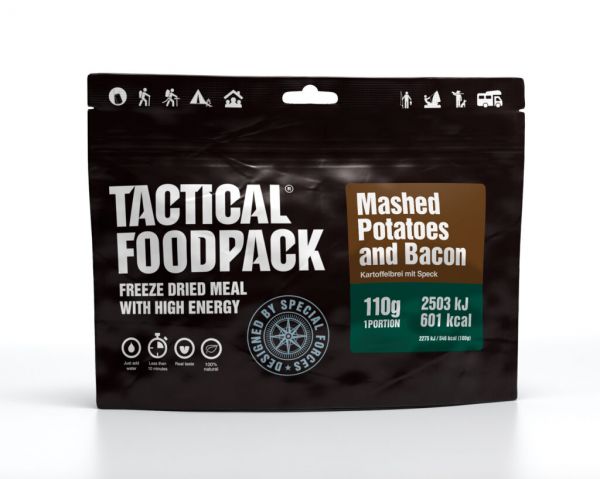 Kartoffelbrei mit Speck - hoch energetische Outdoormahlzeit